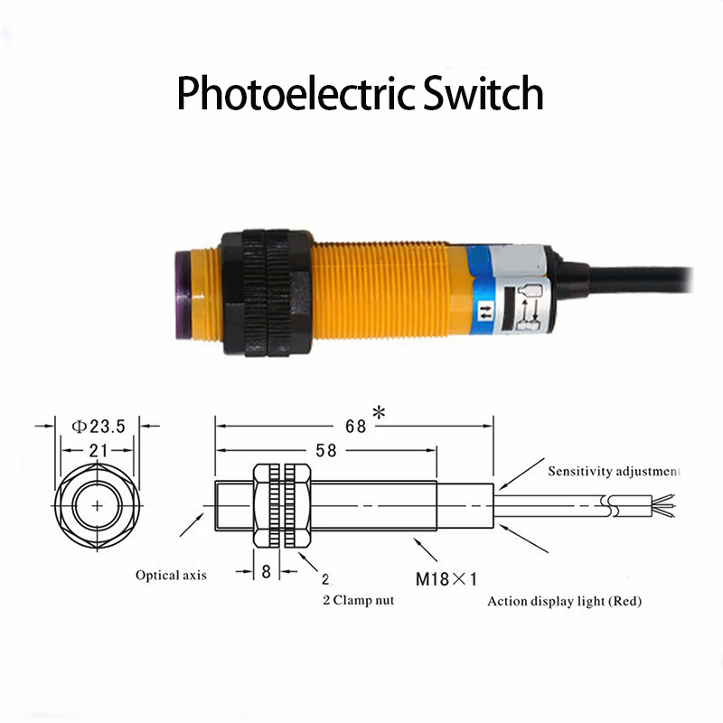 M18 Photoelectric Sensor -04 M18 Photoelectric Sensor