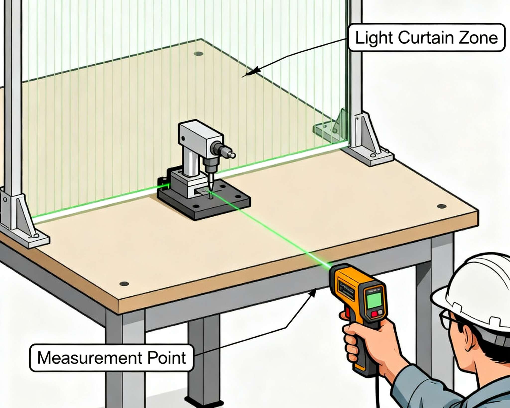 What are the disadvantages of using light curtains 3