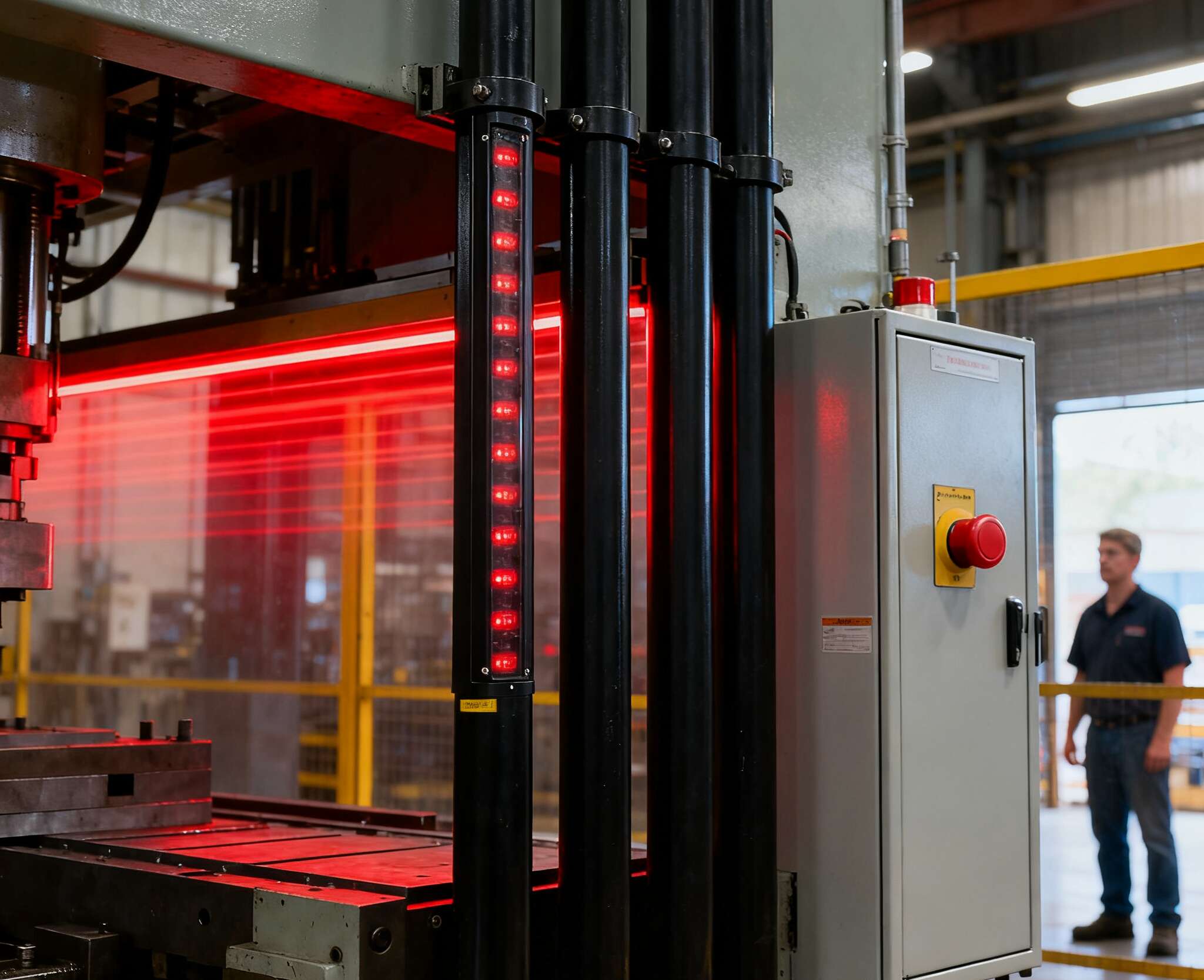 What is a safety light curtain How it works 2