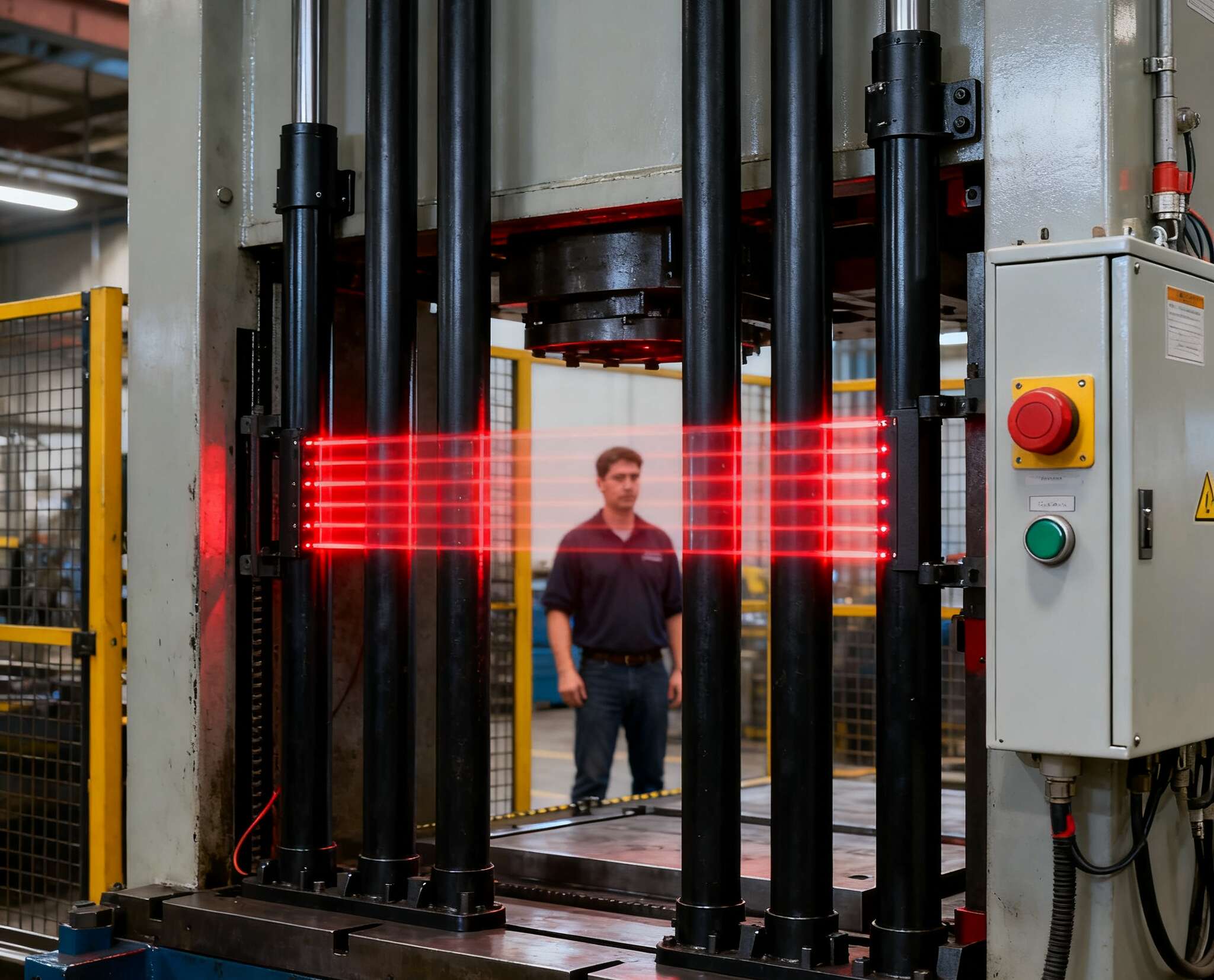 What is a safety light curtain How it works 3